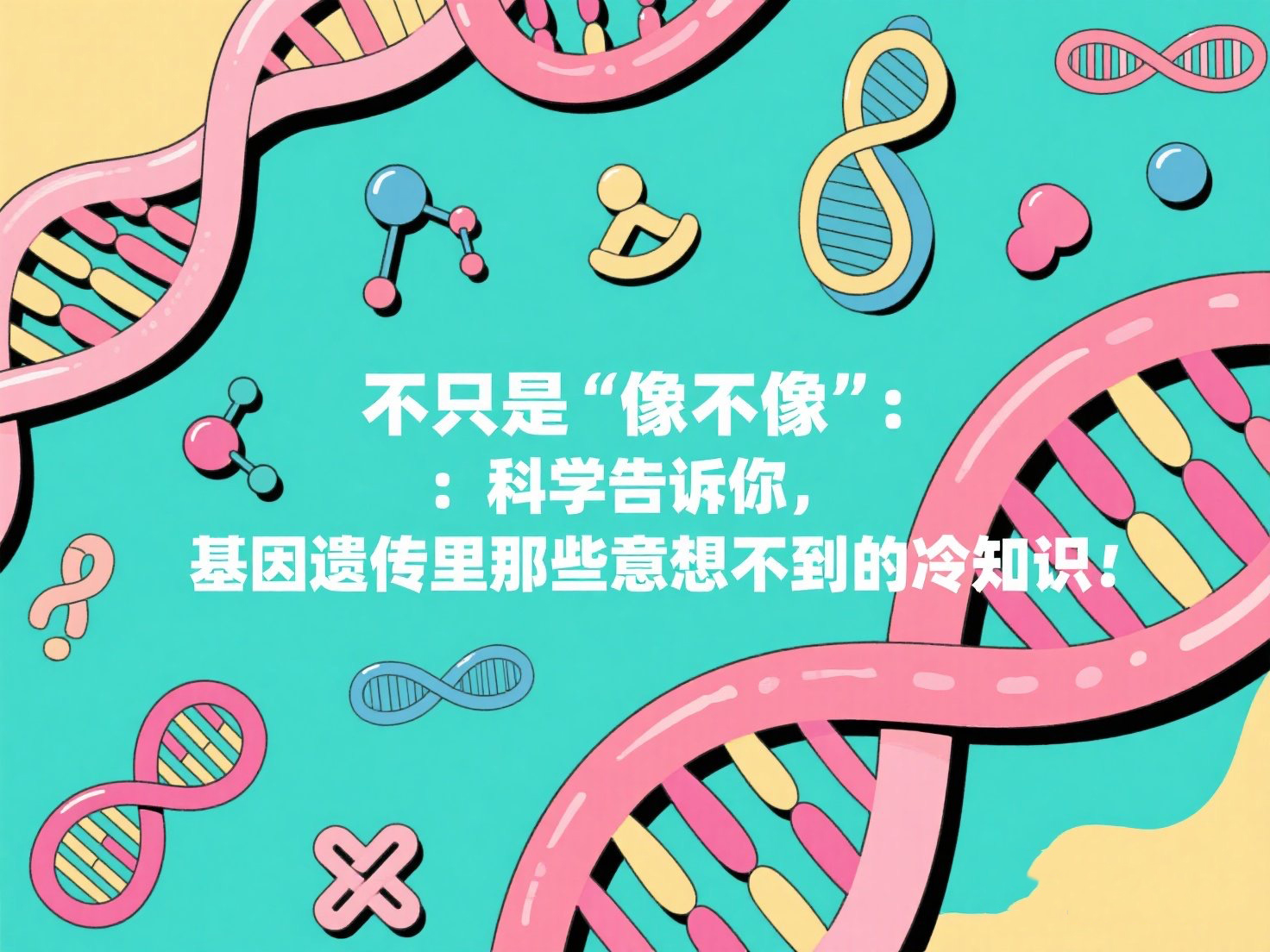 不只是“像不像”：科学告诉你，基因遗传里那些意想不到的冷知识