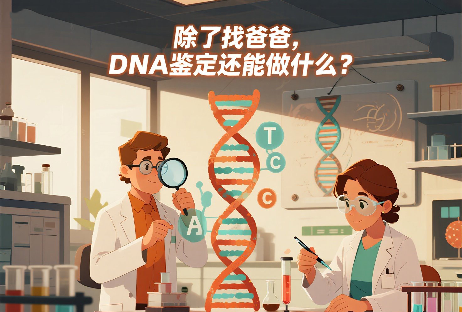 除了找爸爸，DNA鉴定还能做什么？这些神奇用途让你大开眼界