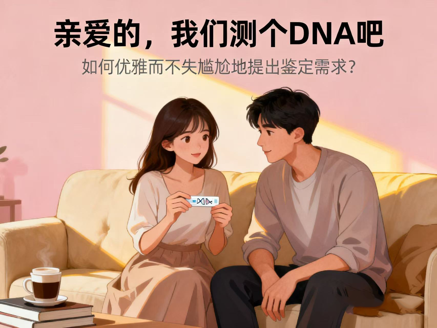 “亲爱的，我们测个DNA吧”：如何优雅而不失尴尬地提出鉴定需求？