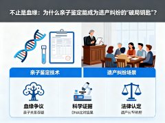 不止是血缘：为什么亲子鉴定能成为遗产纠纷的“破局钥匙”？