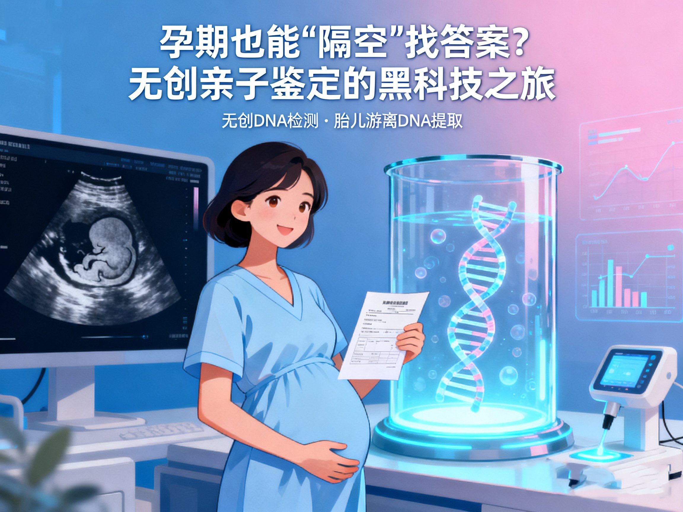 孕期也能“隔空”找答案？无创亲子鉴定的黑科技之旅