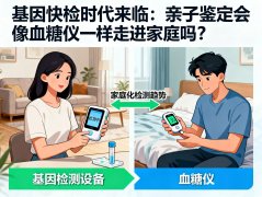 “基因快检”时代来临：亲子鉴定会像血糖仪一样走