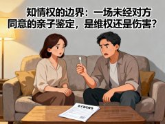 “知情权”的边界：一场未经对方同意的亲子鉴定，是维权还是伤害？