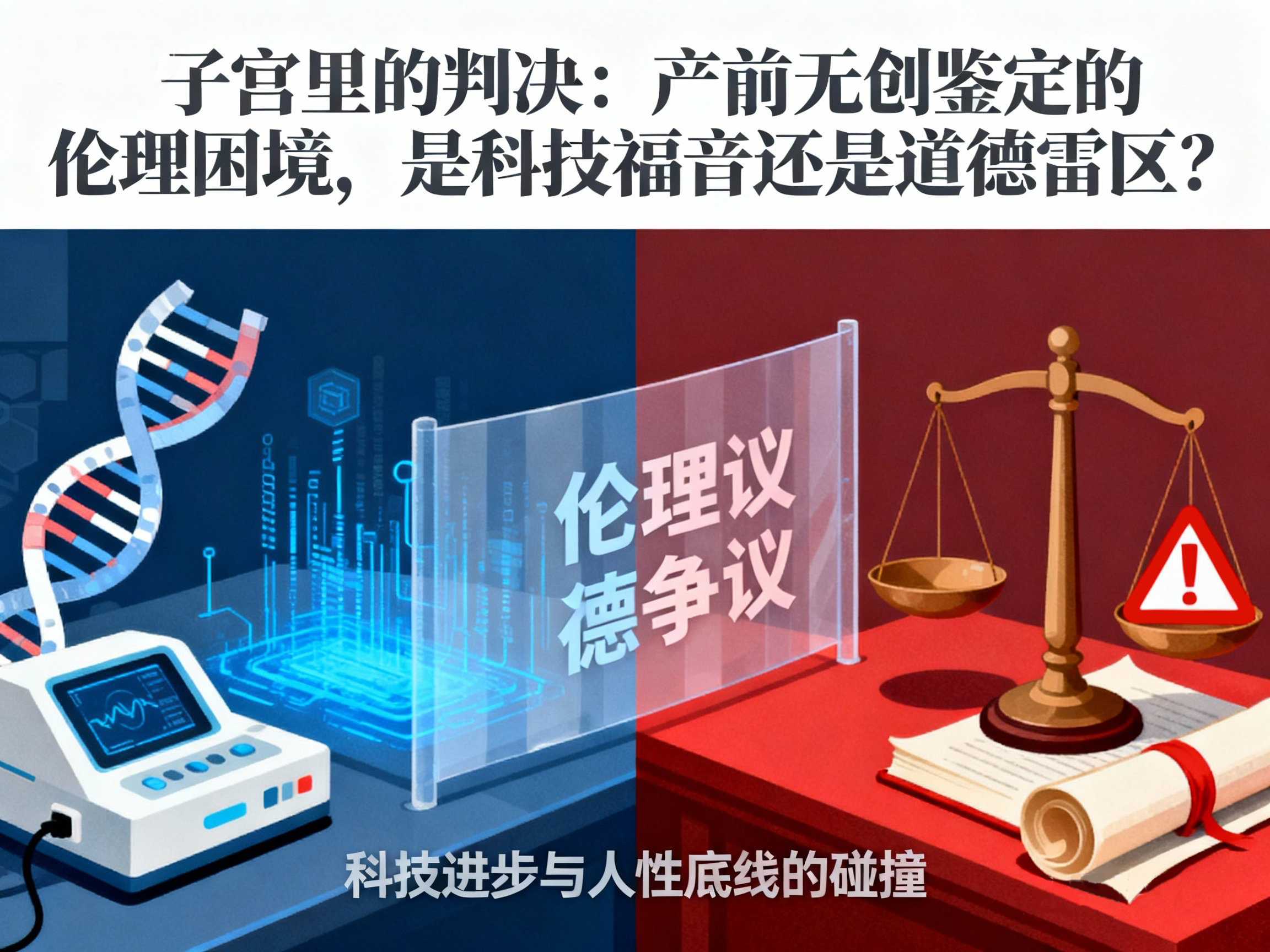 子宫里的判决：产前无创鉴定的伦理困境，是科技福音还是道德雷区？