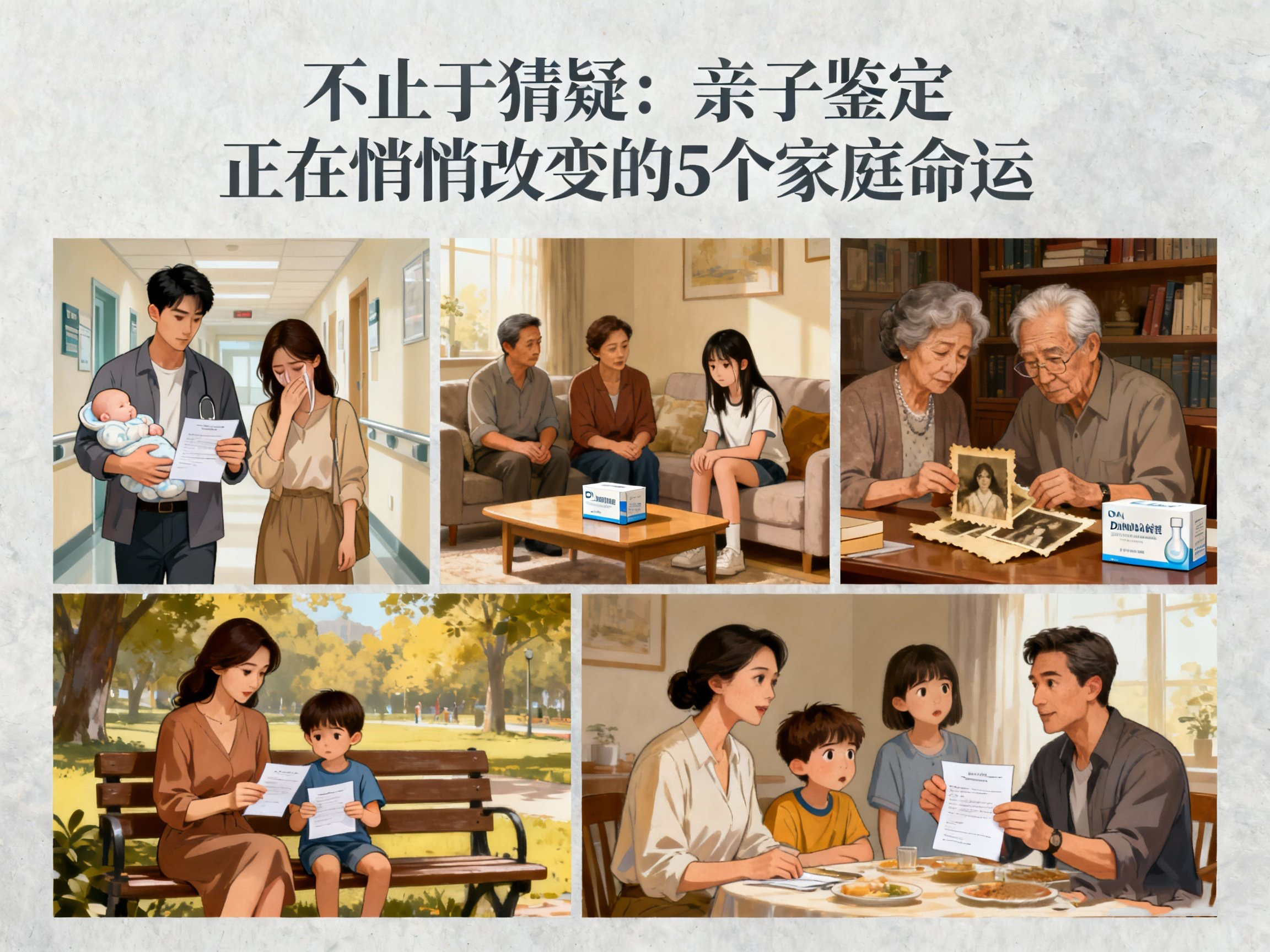 不止于猜疑：亲子鉴定正在悄悄改变的5个家庭命运