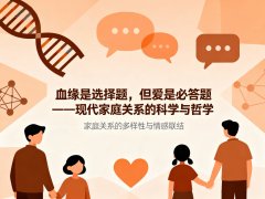 血缘是选择题，但爱是必答题——现代家庭关系的科