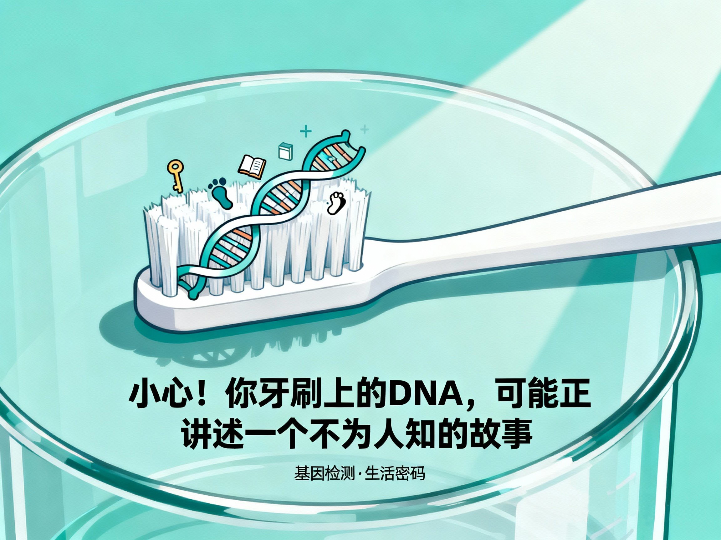 小心！你牙刷上的DNA，可能正讲述一个不为人知的故事