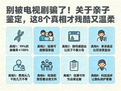 别被电视剧骗了！关于亲子鉴定，这8个真相才残酷又温柔