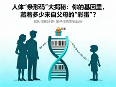 人体“条形码”大揭秘：你的基因里，藏着多少来自父母的“彩蛋”？