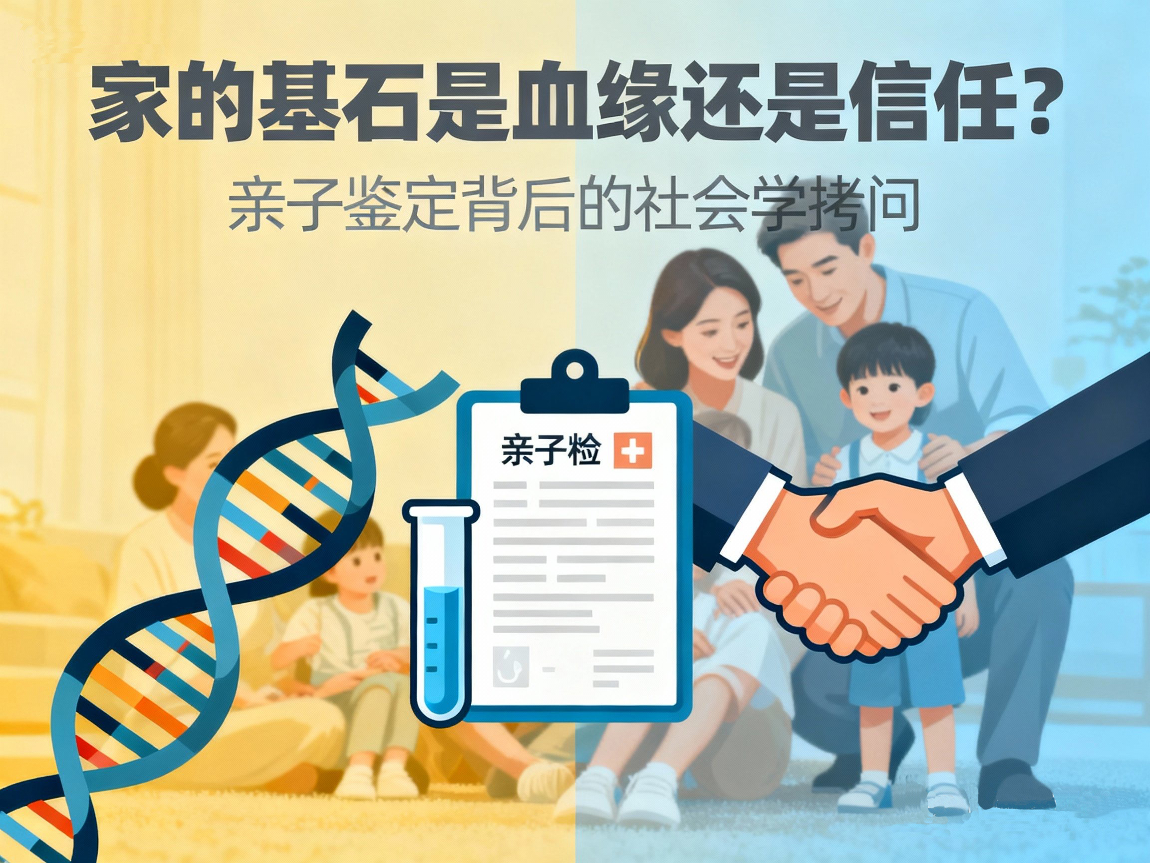 家的基石是血缘还是信任？亲子鉴定背后的社会学拷问