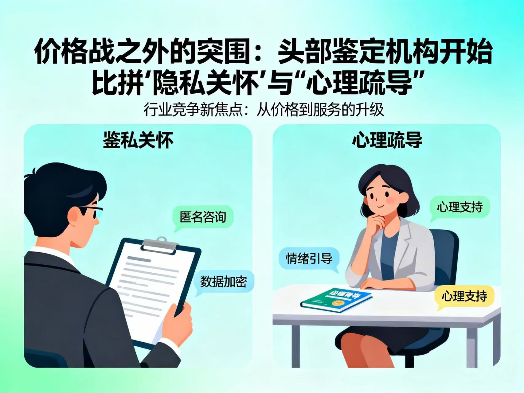 价格战之外的突围：头部鉴定机构开始比拼“隐私关怀”与“心理疏导”