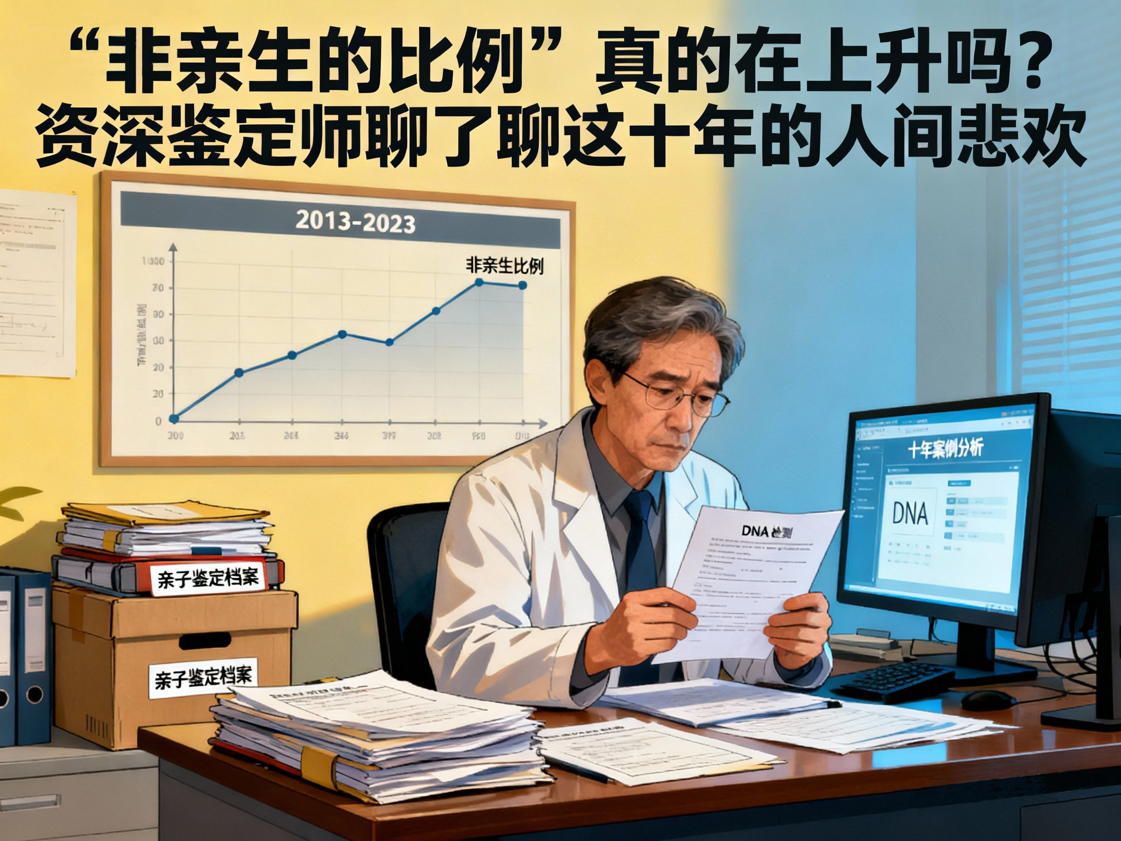“非亲生的比例”真的在上升吗？资深鉴定师聊了聊这十年的人间悲欢
