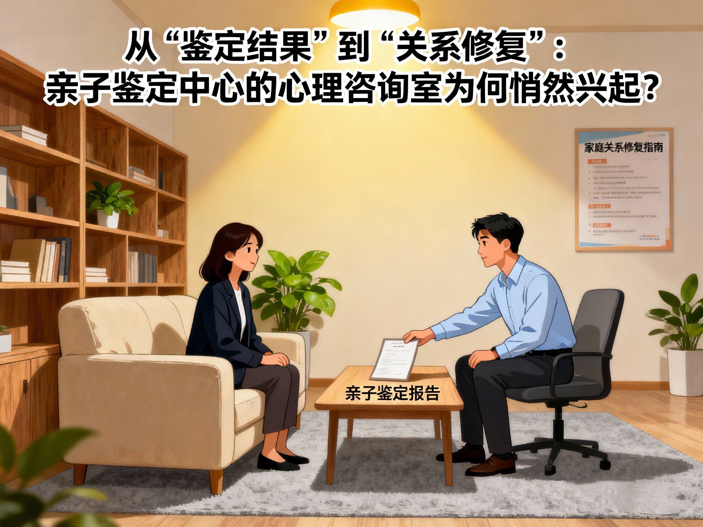 从“鉴定结果”到“关系修复”：亲子鉴定中心的心理咨询室为何悄然兴起？