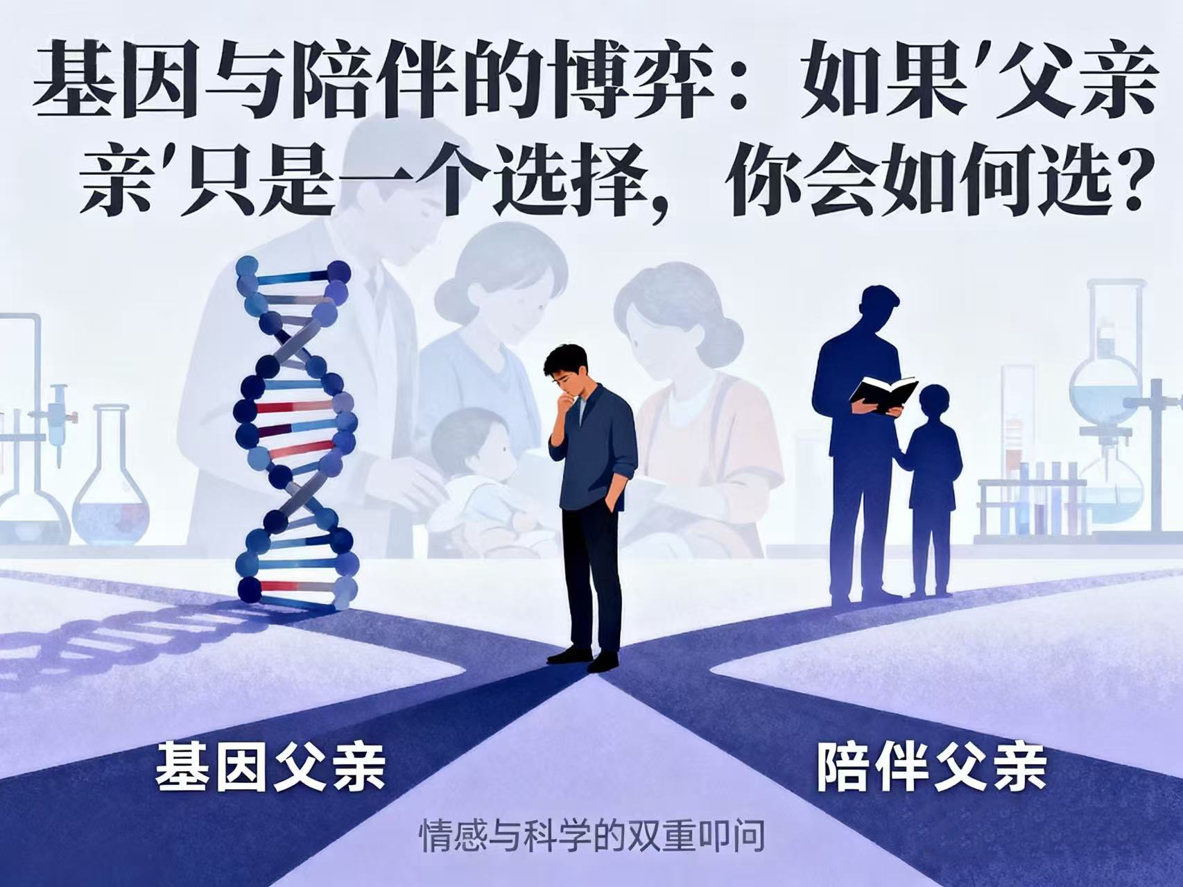 基因与陪伴的博弈：如果“父亲”只是一个选择，你会如何选？