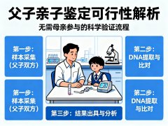 没有母亲的参与，只有父子两人能做亲子鉴定吗？