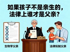 如果孩子不是亲生的，法律上谁才是父亲？