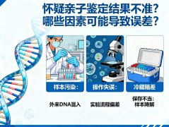 怀疑亲子鉴定结果不准？哪些因素可能导致误差？