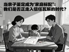 当亲子鉴定成为“家庭标配”：我们是否正走入信任