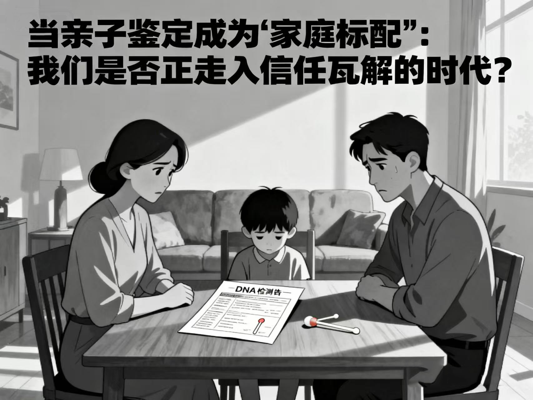 当亲子鉴定成为“家庭标配”：我们是否正走入信任瓦解的时代？