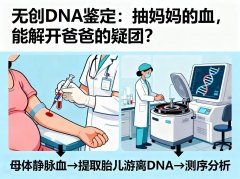 无创DNA鉴定:抽妈妈的血,能解开爸爸的疑团? 无创DNA鉴定:抽妈妈的血,能解开爸爸的疑团?