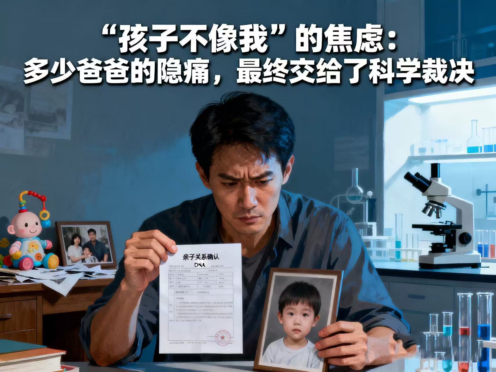 “孩子不像我”的焦虑：多少爸爸的隐痛，最终交给了科学裁决