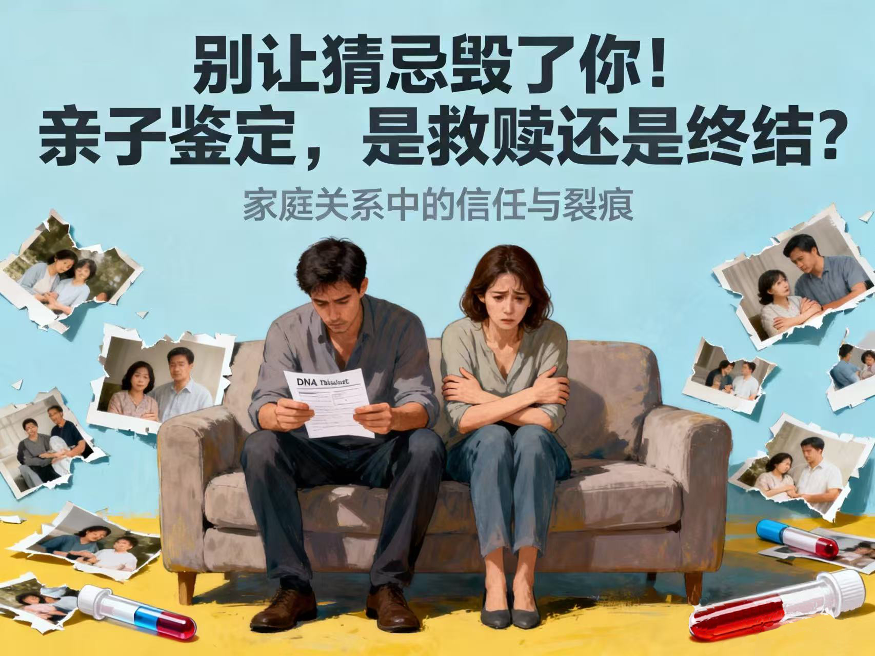 别让猜忌毁了你！亲子鉴定，是救赎还是终结？