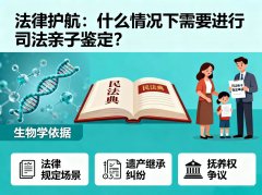 法律护航:什么情况下需要进行司法亲子鉴定? 法律护航:什么情况下需要进行司法亲子鉴定?
