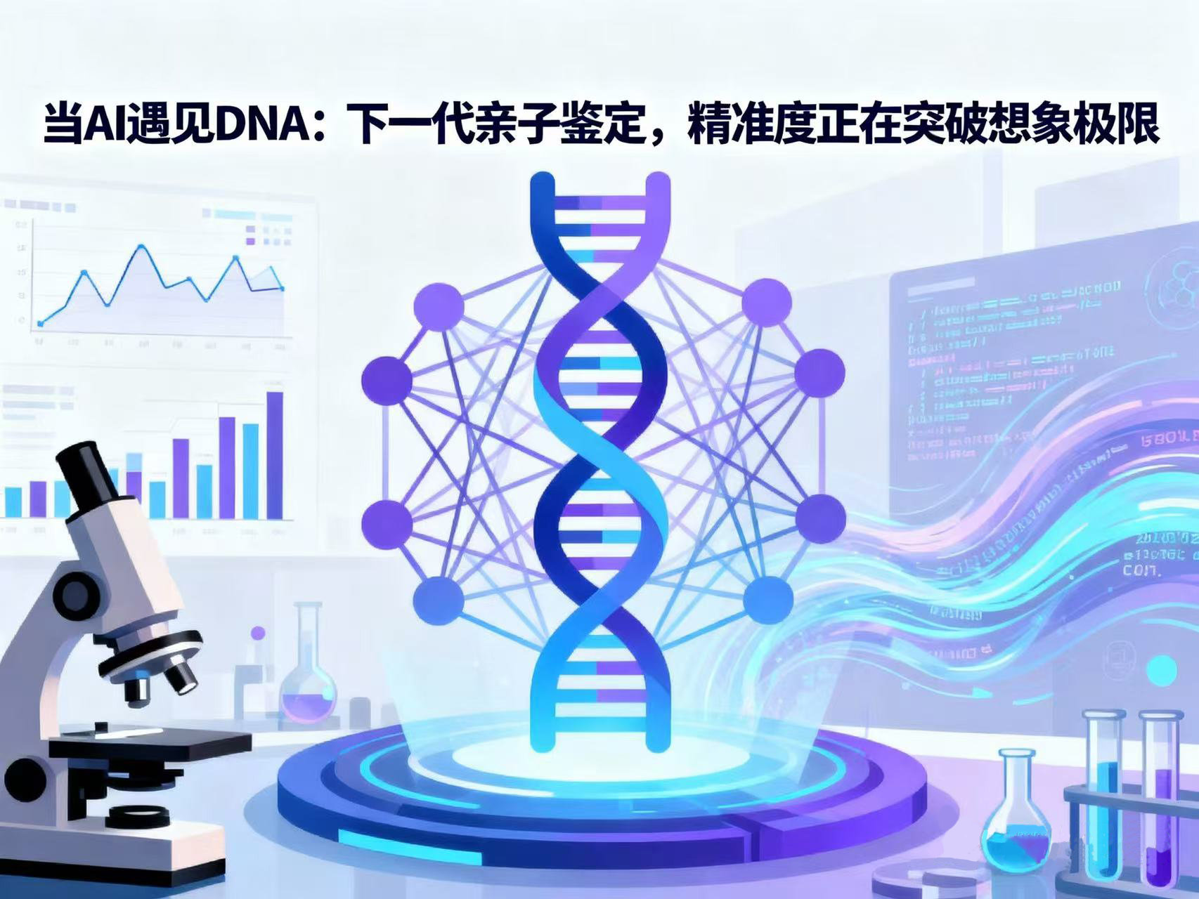 当AI遇见DNA：下一代亲子鉴定，精准度正在突破想象极限