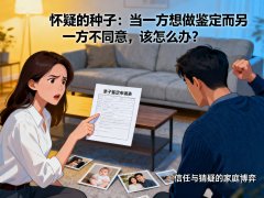 怀疑的种子：当一方想做鉴定而另一方不同意，该怎么办？