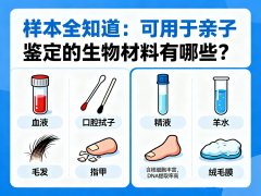 样本全知道：可用于亲子鉴定的生物材料有哪些？