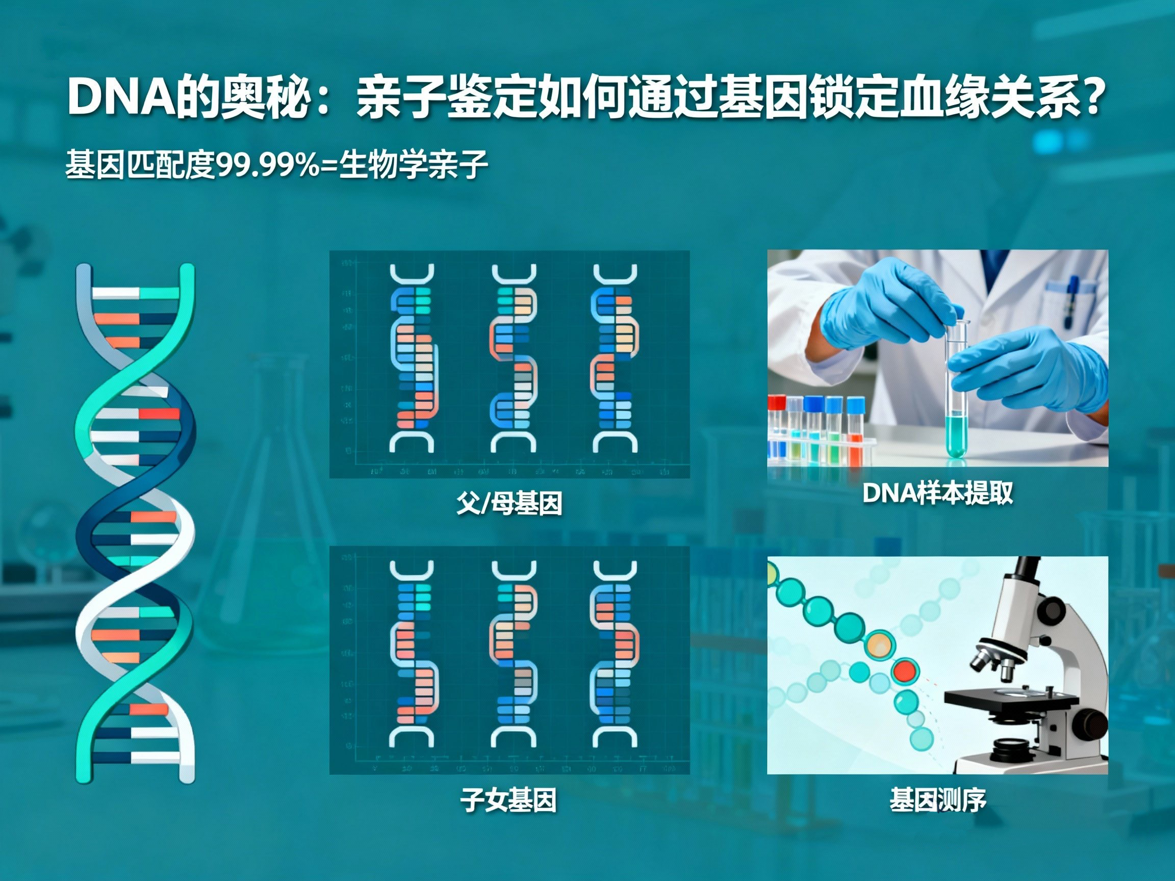 DNA的奥秘：亲子鉴定如何通过基因锁定血缘关系？