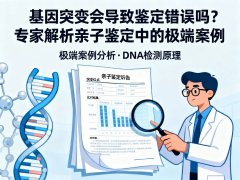 基因突变会导致鉴定错误吗？专家解析亲子鉴定中的极端案例
