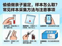 偷偷做亲子鉴定，样本怎么取？常见样本采集方法与注意事项
