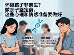 怀疑孩子非亲生？做亲子鉴定前，这些心理和情感准备要做好