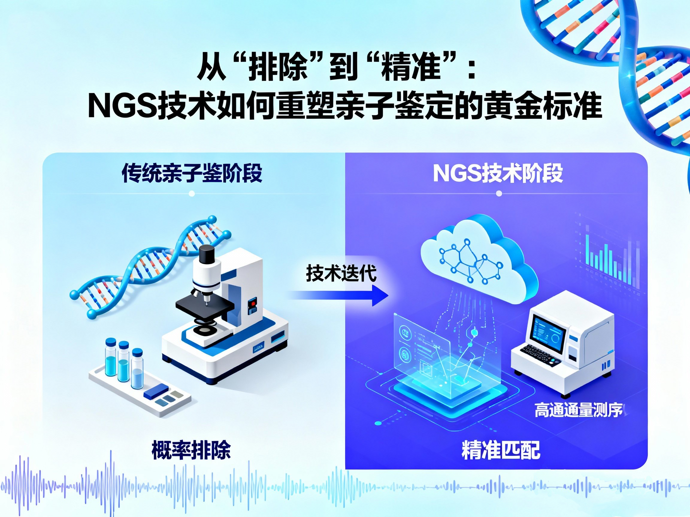 从“排除”到“精准”：NGS技术如何重塑亲子鉴定的黄金标准