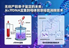 无创产前亲子鉴定的未来：从cffDNA富集到母体背景噪音消除技术