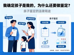 ‘我确定孩子是我的，为什么还要做鉴定？’—— 亲子鉴定的法律用途