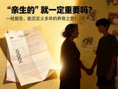 “亲生的”就一定重要吗？一纸报告，能否定义多年的养育之恩？